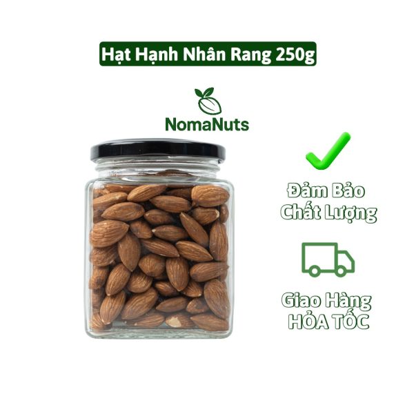 hạt hạnh nhân rang